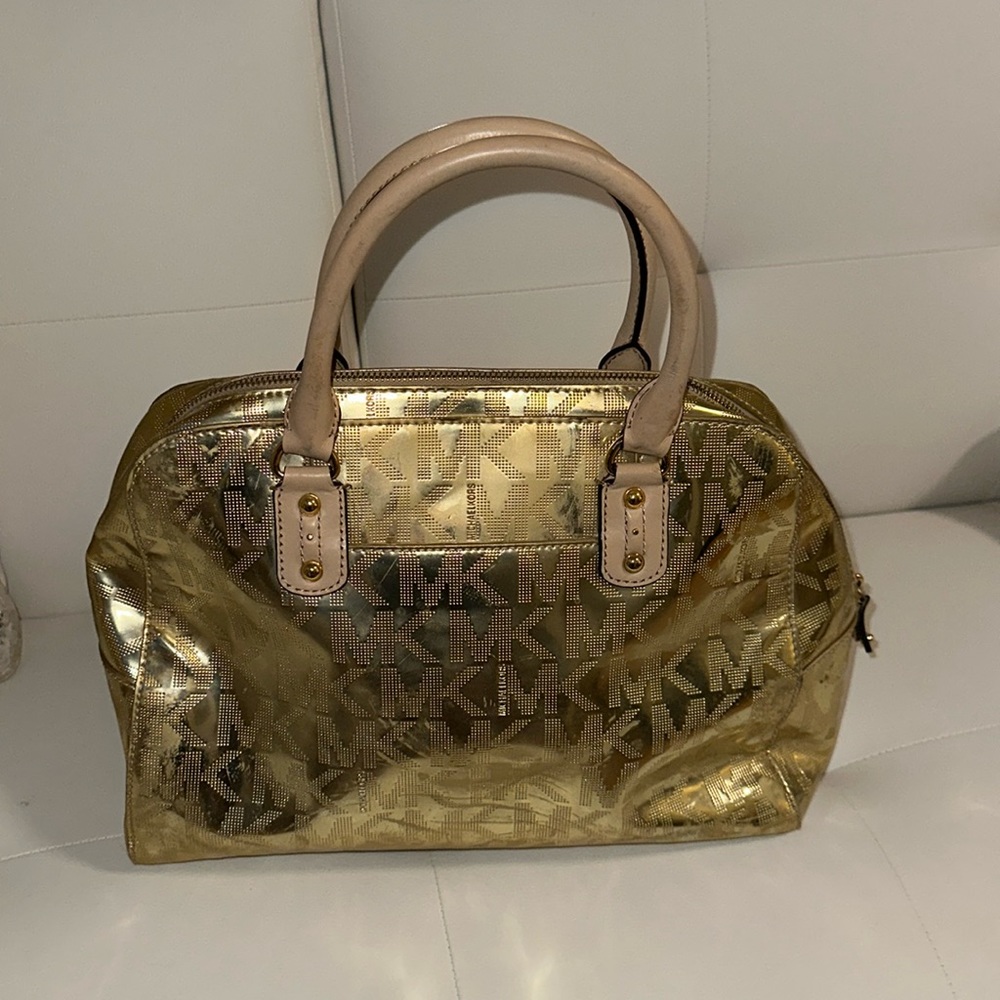 Vintage Gold Michael Kors Purse